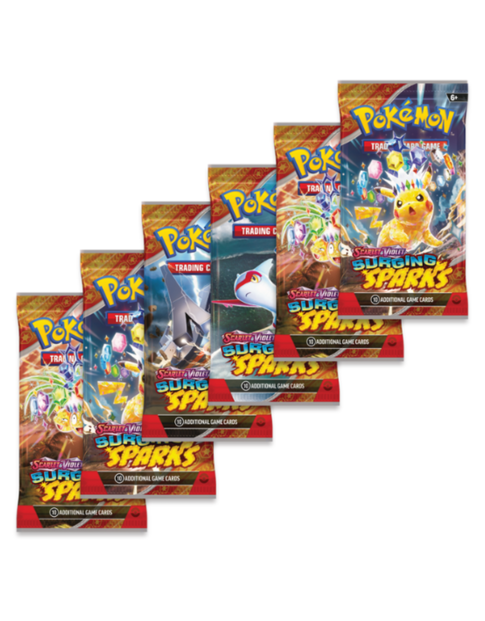 Pokemon TCG Pokemon TCG - Scarlet & Violet 8 Surging Sparks Booster Bundle