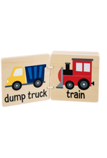 Ganz Ganz - Wooden Book Transportation