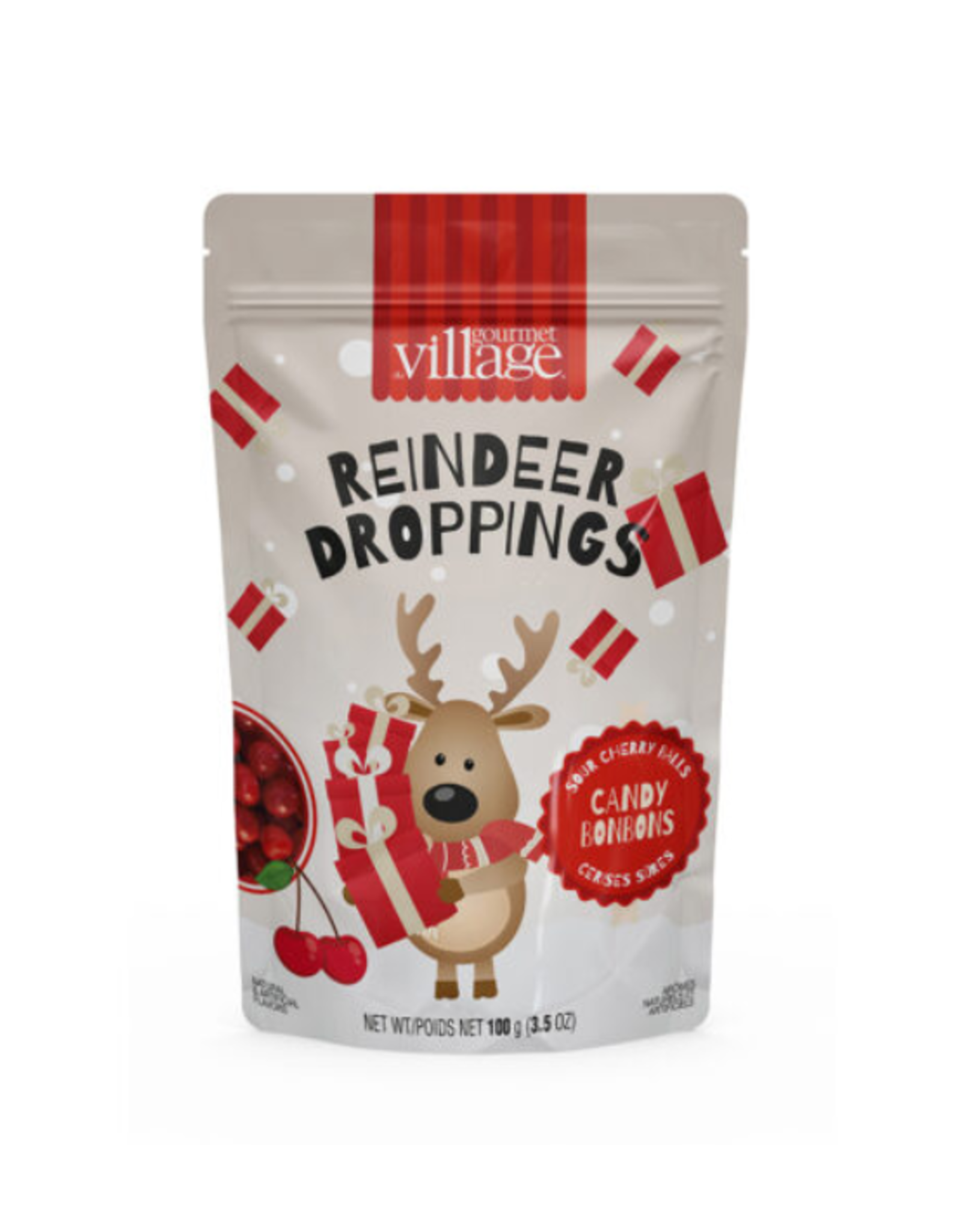 Gourmet Village Gourmet Village - Candy Reindeer Droppings Cherry Sours