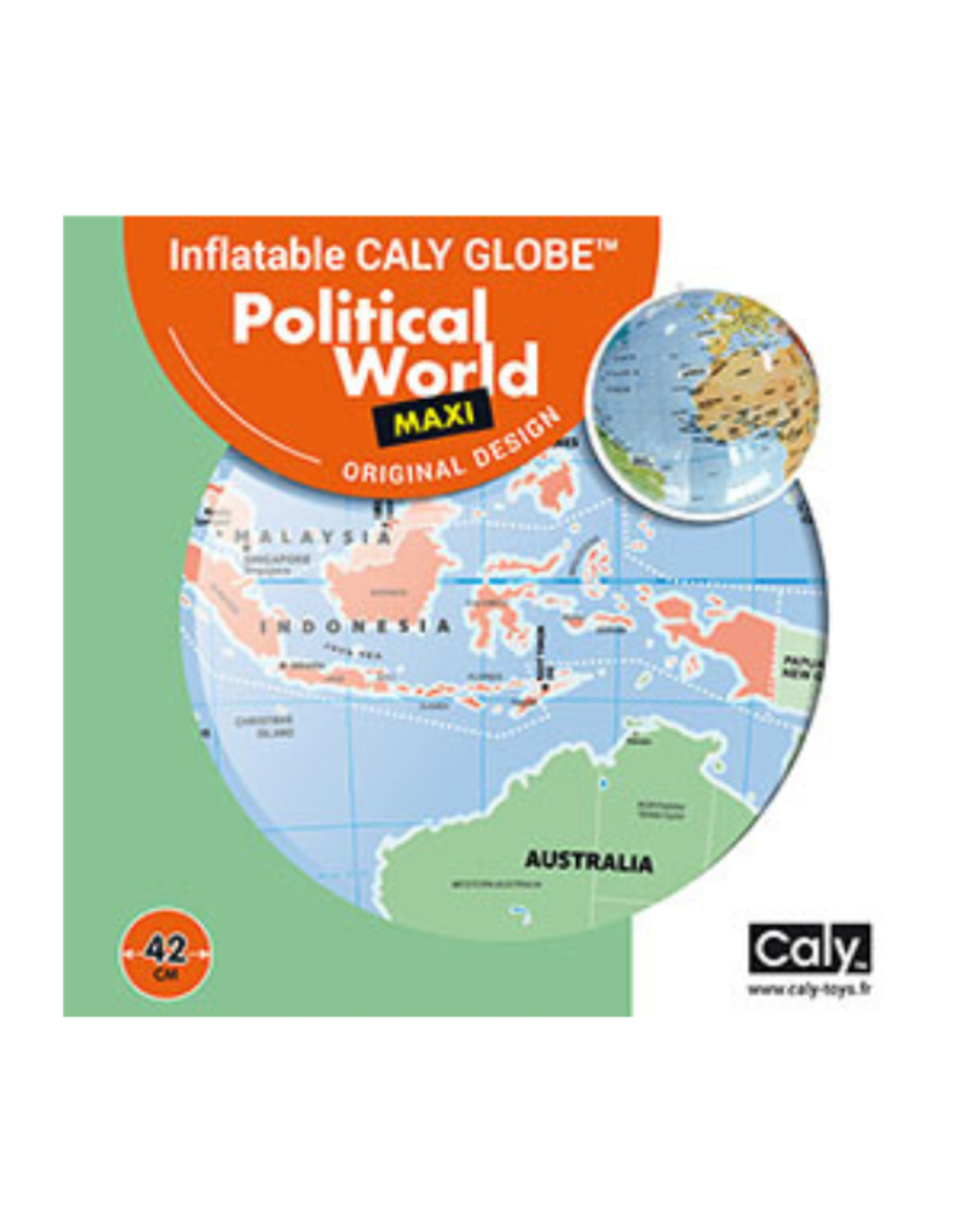 Caly Caly - Political World Globe