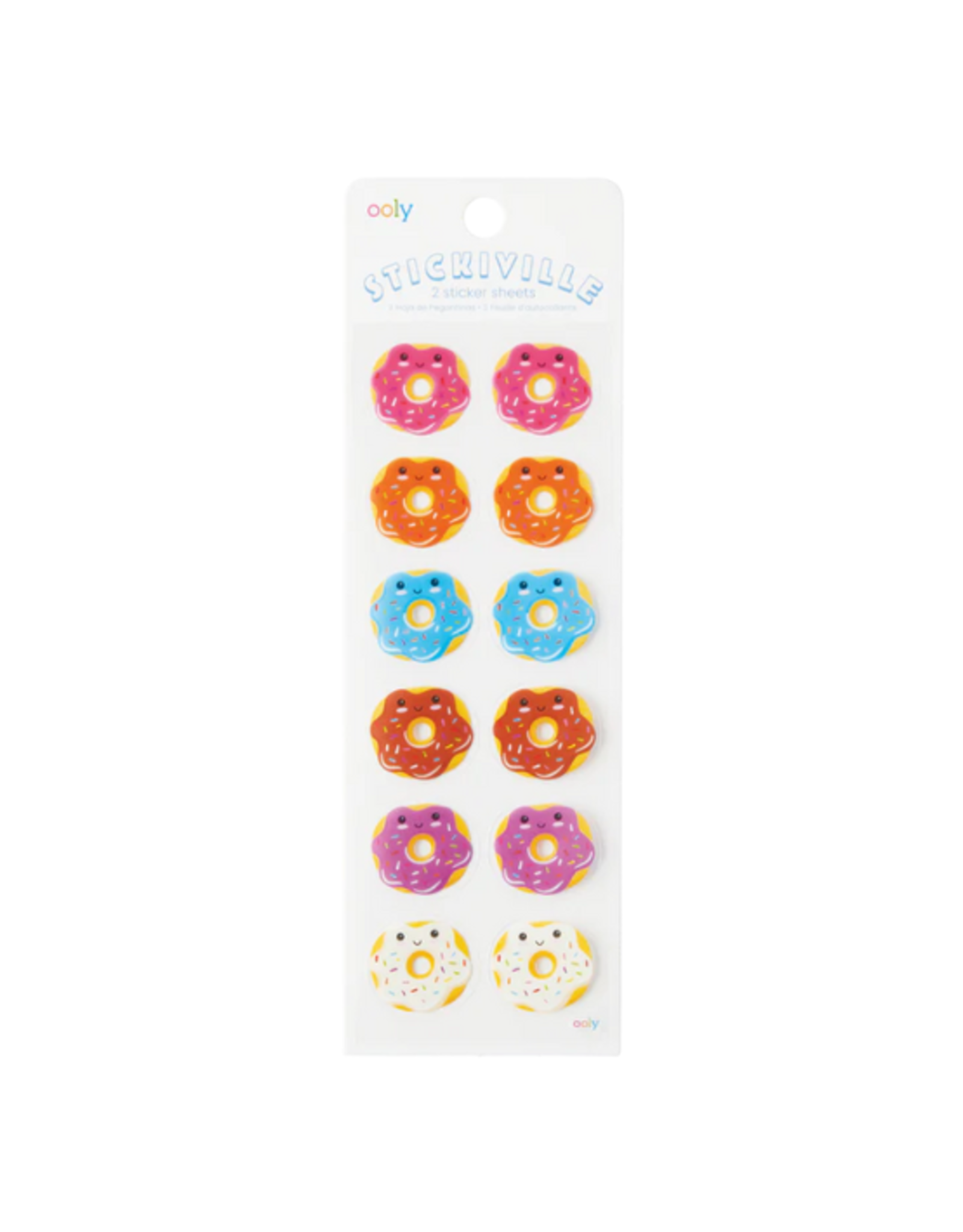 Ooly Ooly - Stickiville - Happy Donuts