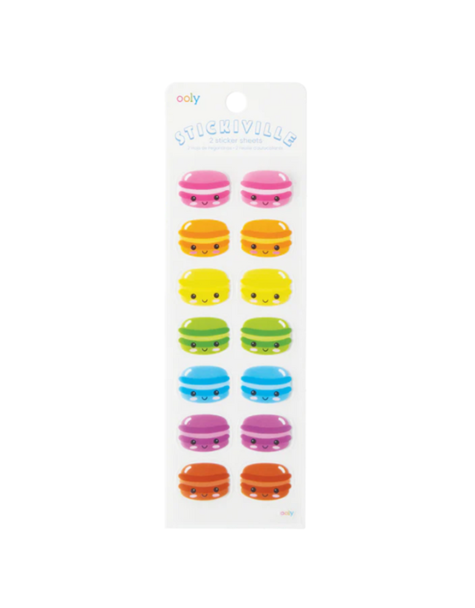 Ooly Ooly - Stickiville - Happy Macaroons