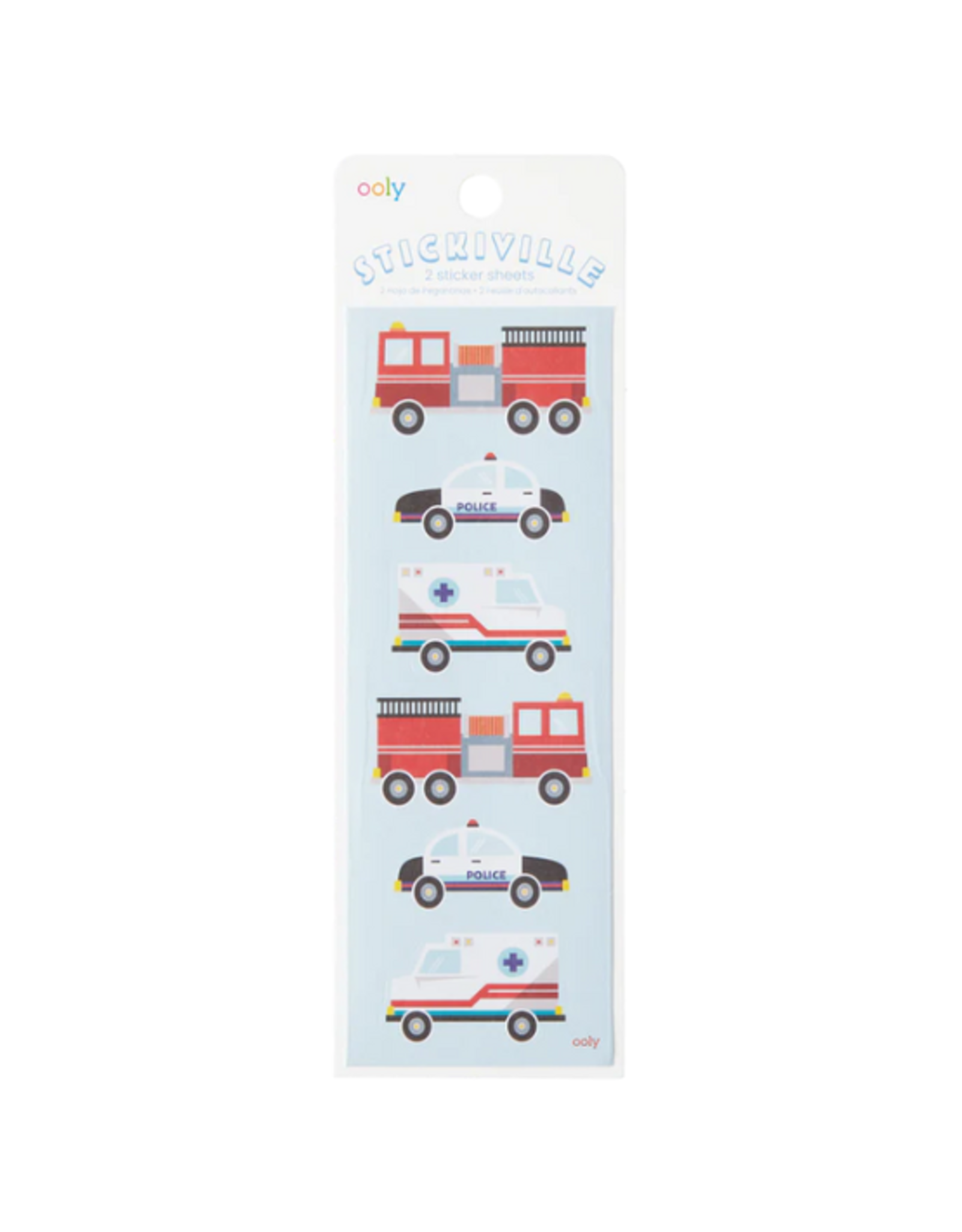 Ooly Ooly - Stickiville - Helping Vehicles