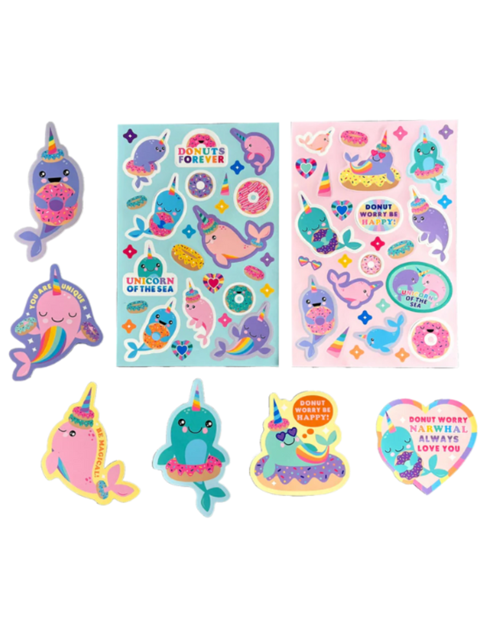 Ooly Ooly - Stickiville - Nom Nom Narwhals - Scented