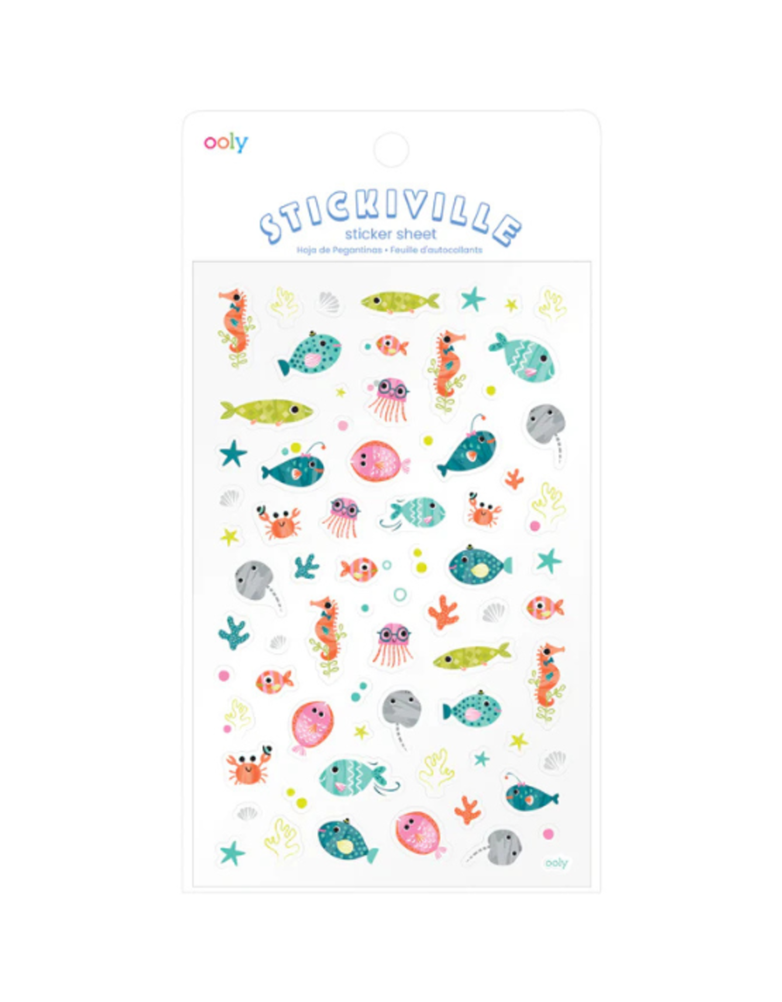 Ooly Ooly - Stickiville - Ocean Buddies