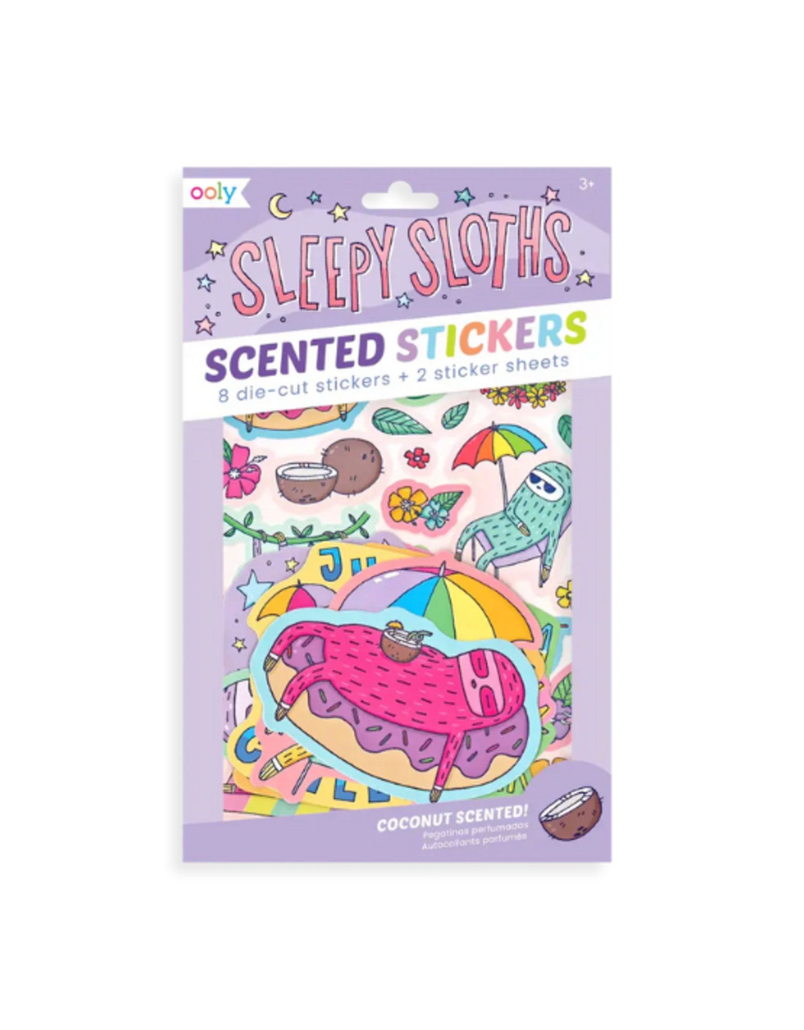 Ooly Ooly - Stickiville Sleepy Sloths Scented