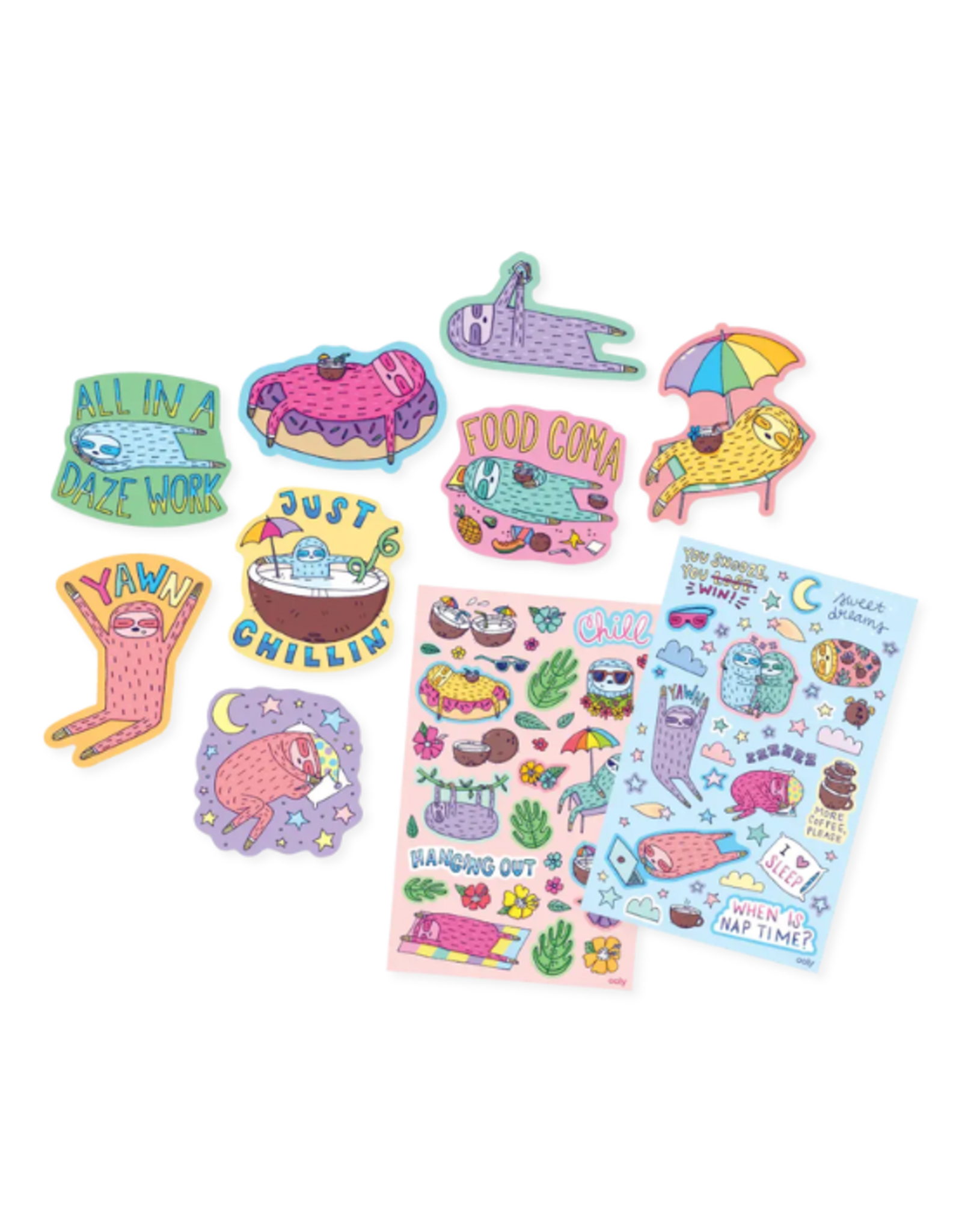 Ooly Ooly - Stickiville Sleepy Sloths Scented