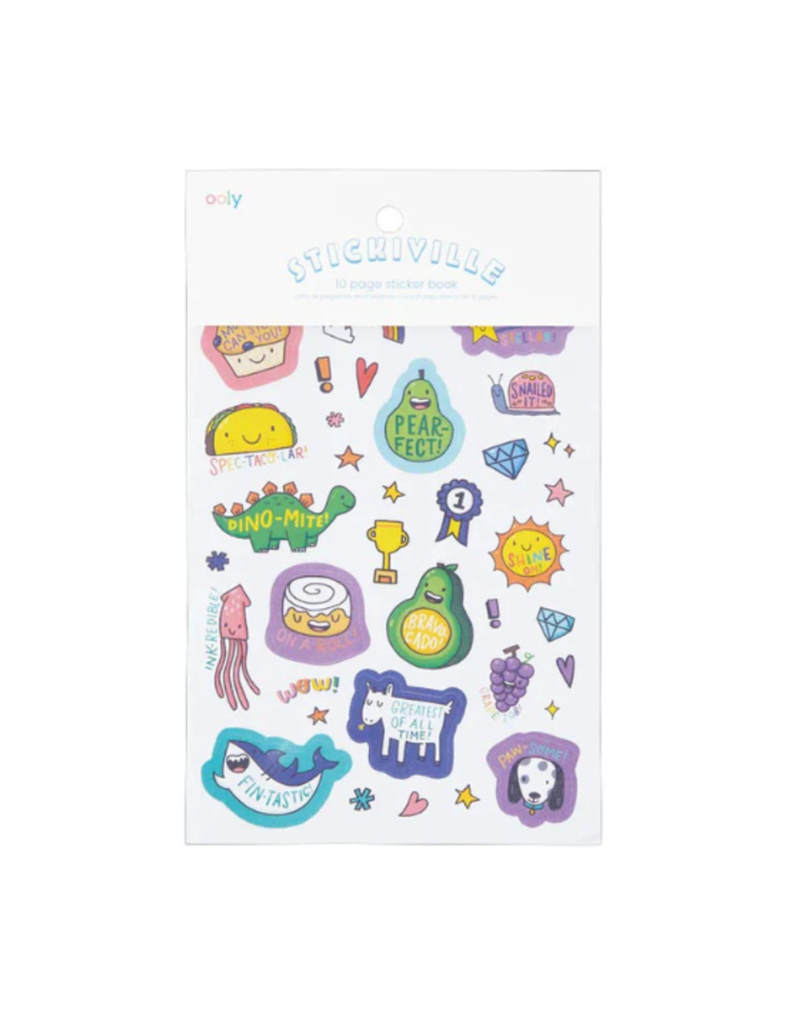 Ooly Ooly - Stickiville Book - Reward Sticker