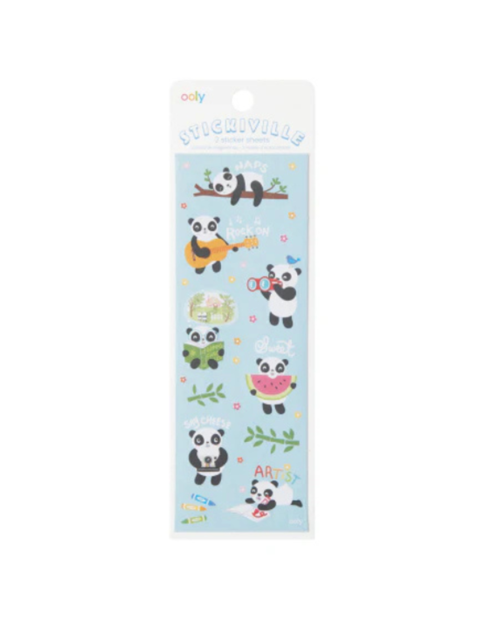 Ooly Ooly - Stickiville - Playful Pandas