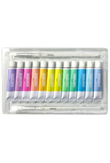 Ooly Ooly - Paintology - Acrylic Paints + Brushes Pastel Colors