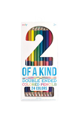 Ooly Ooly - 2 of a Kind Double-Ended Colored Pencils