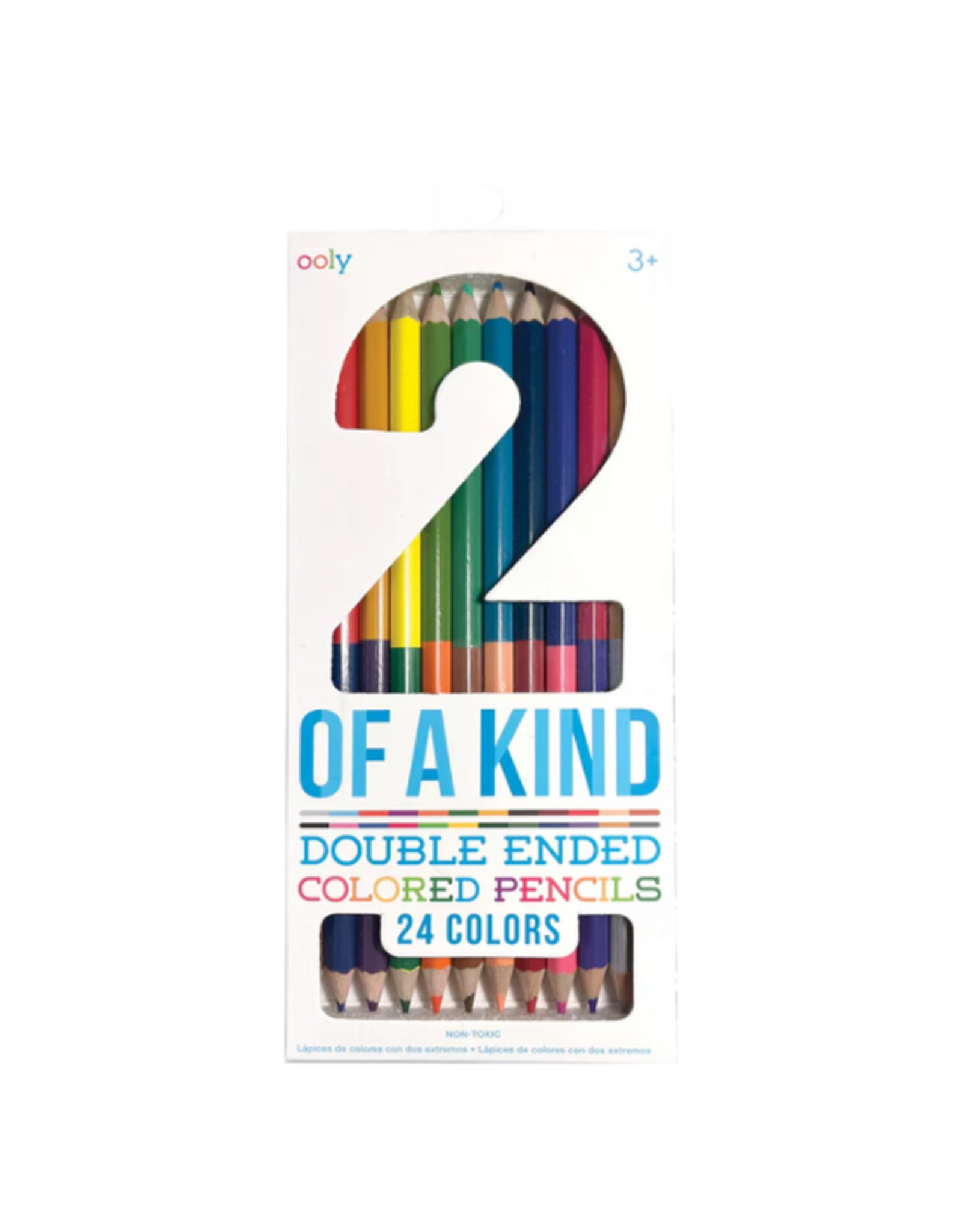 Ooly Ooly - 2 of a Kind Double-Ended Colored Pencils