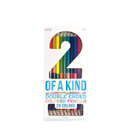 Ooly 2 of a Kind Double-Ended Colored Pencils