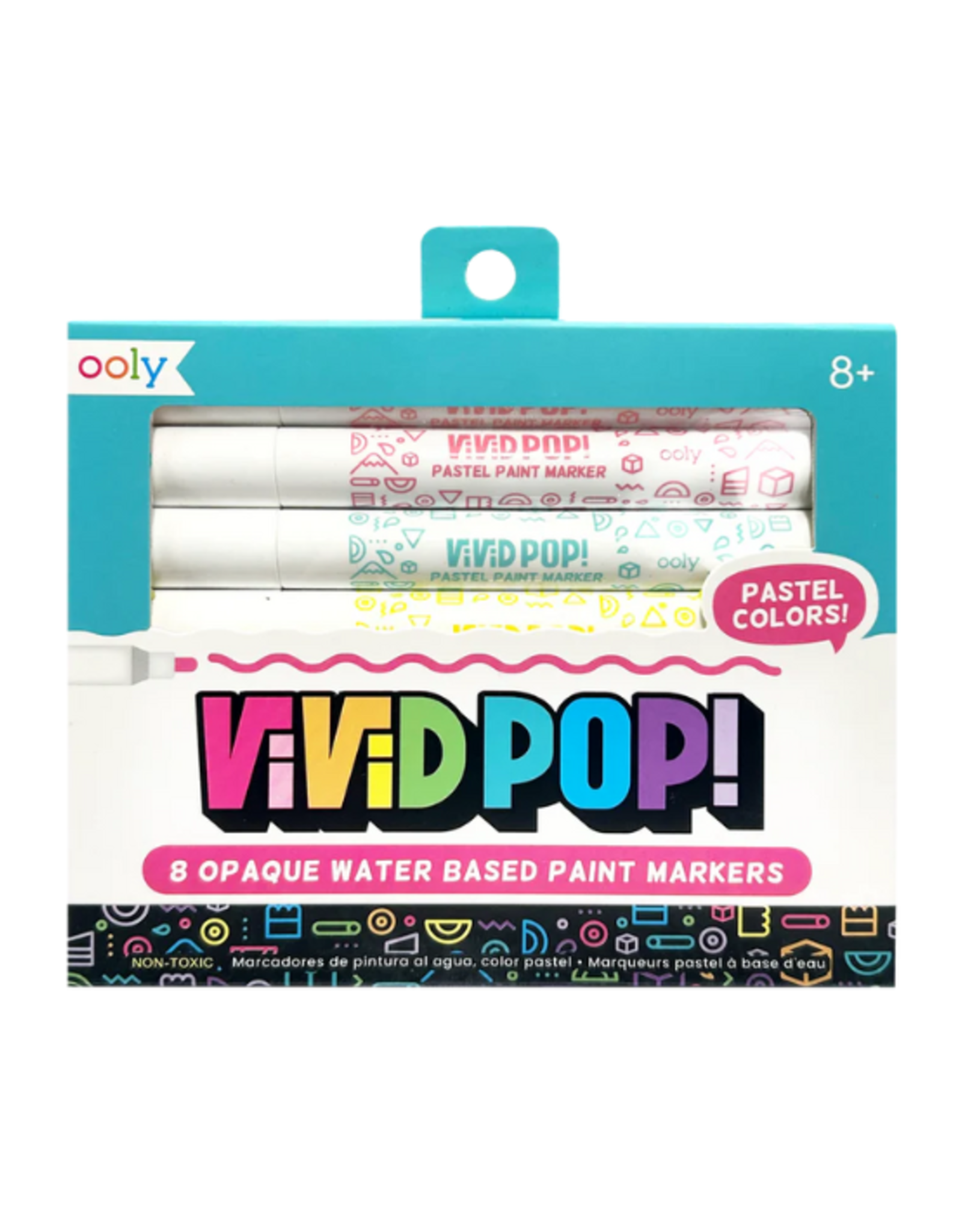 Ooly Ooly - Vivid Pop! Water-Based Paint Makers Pastel