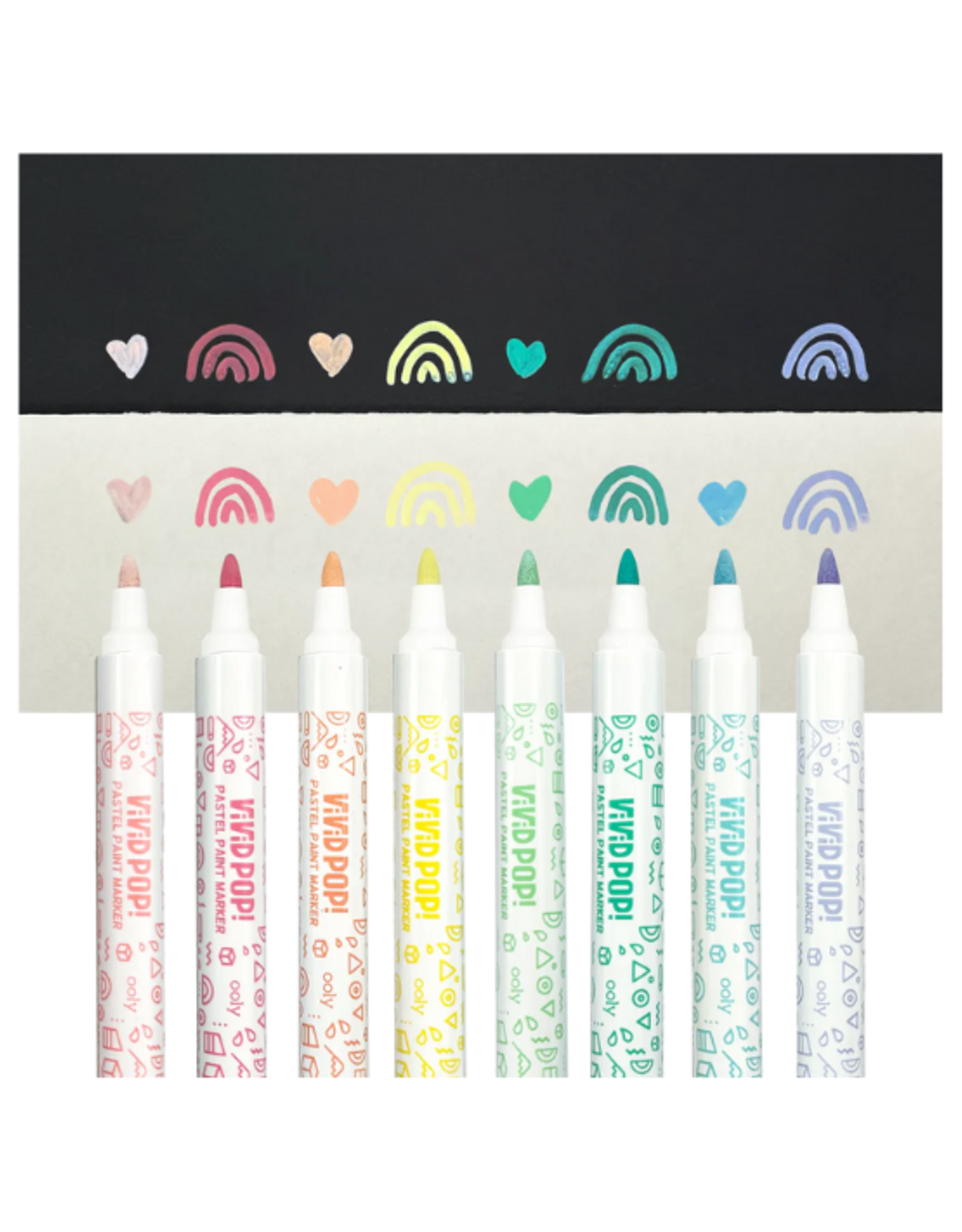 Ooly Ooly - Vivid Pop! Water-Based Paint Makers Pastel