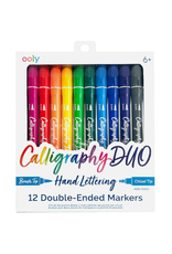 Ooly Ooly - Calligraphy Duo Markers Set of 12