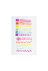 Ooly Ooly - Magic Puffy Neon Pens- Set Of 6