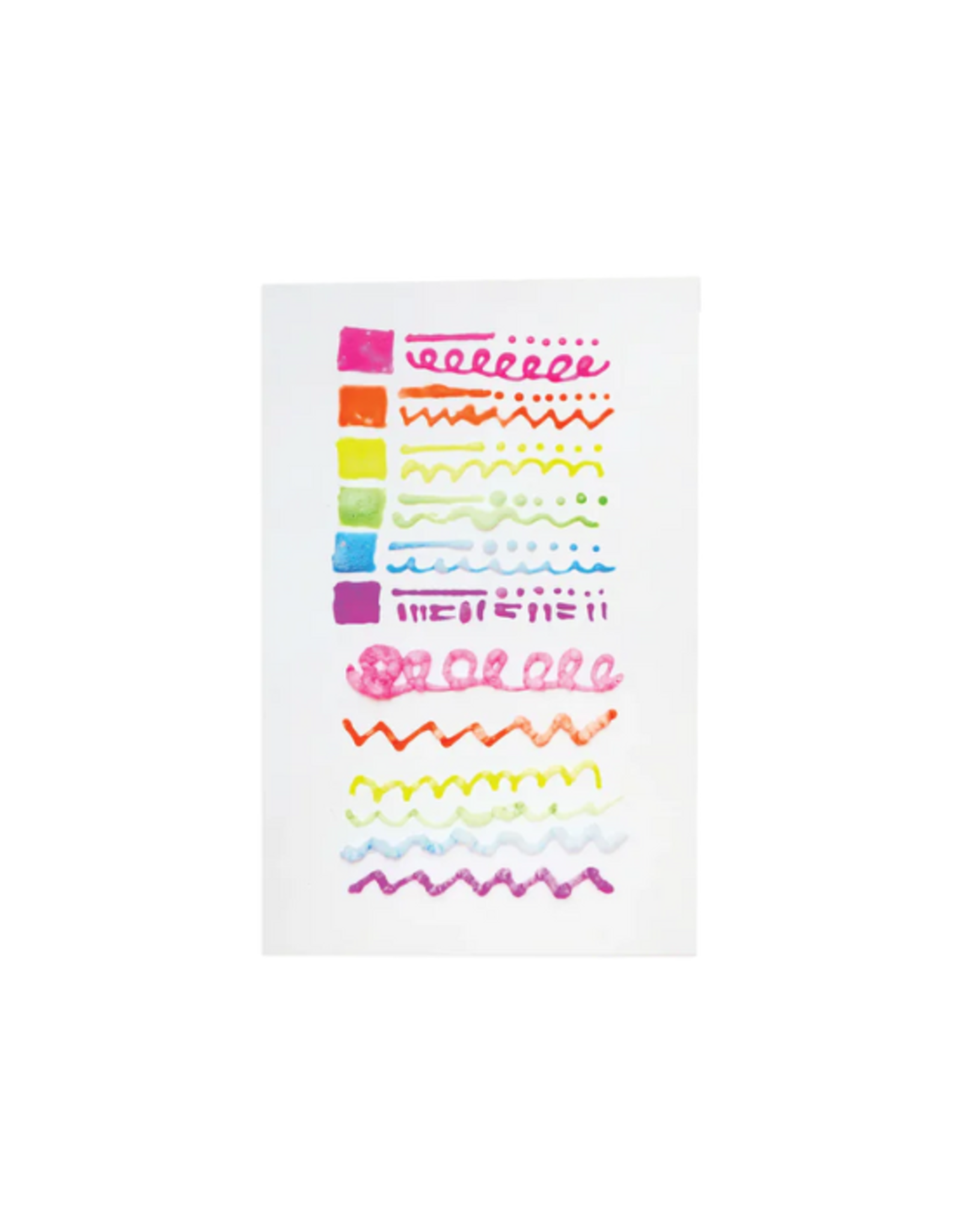 Ooly Ooly - Magic Puffy Neon Pens- Set Of 6