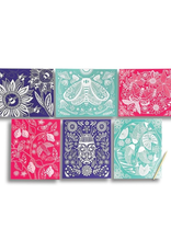 Ooly Ooly - Scratch & Shine Foil Scratch Art Kits - Glorious Garden