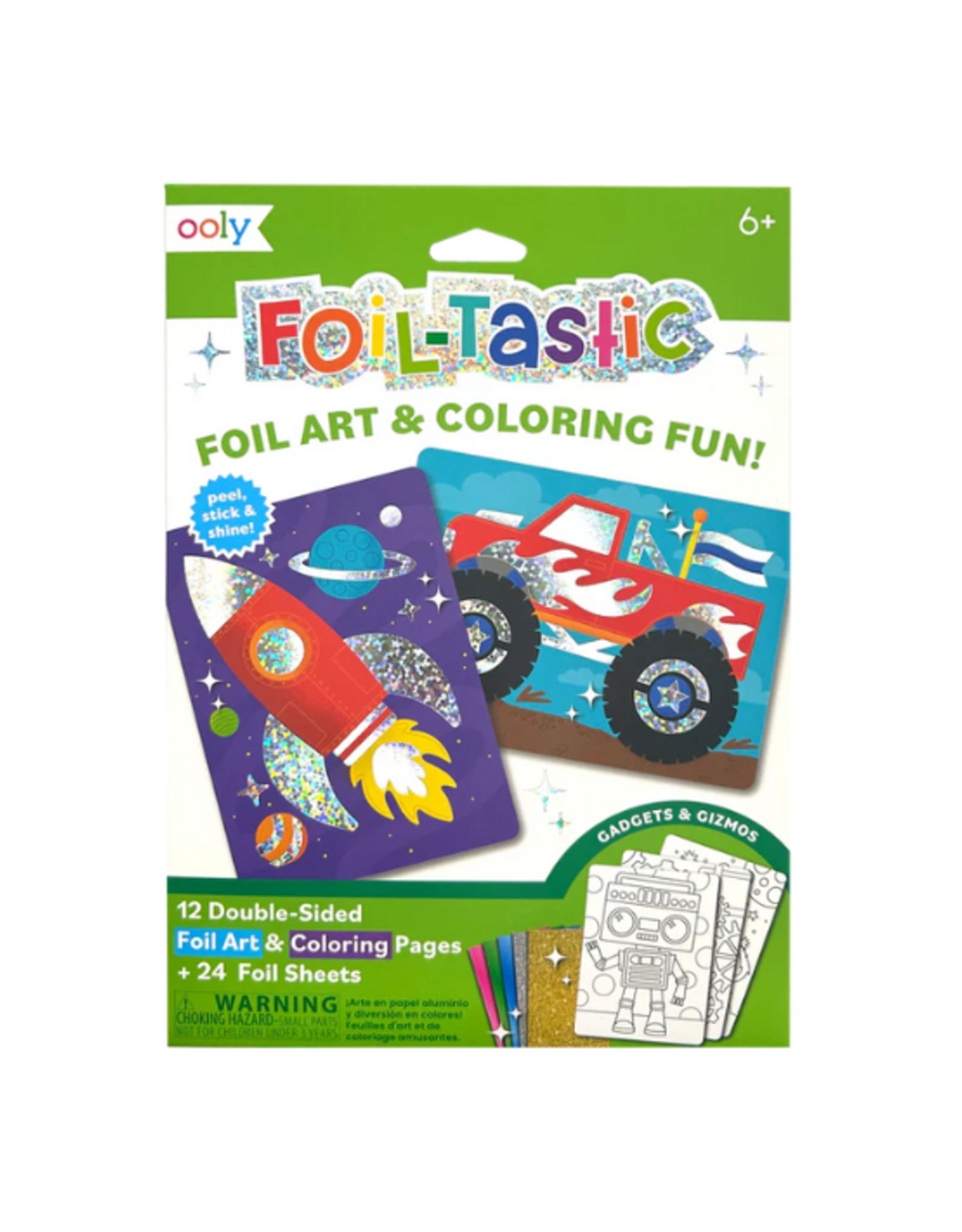 Ooly Ooly - Foil-Tastic Foil Art Kit Gadgets & Gizmos