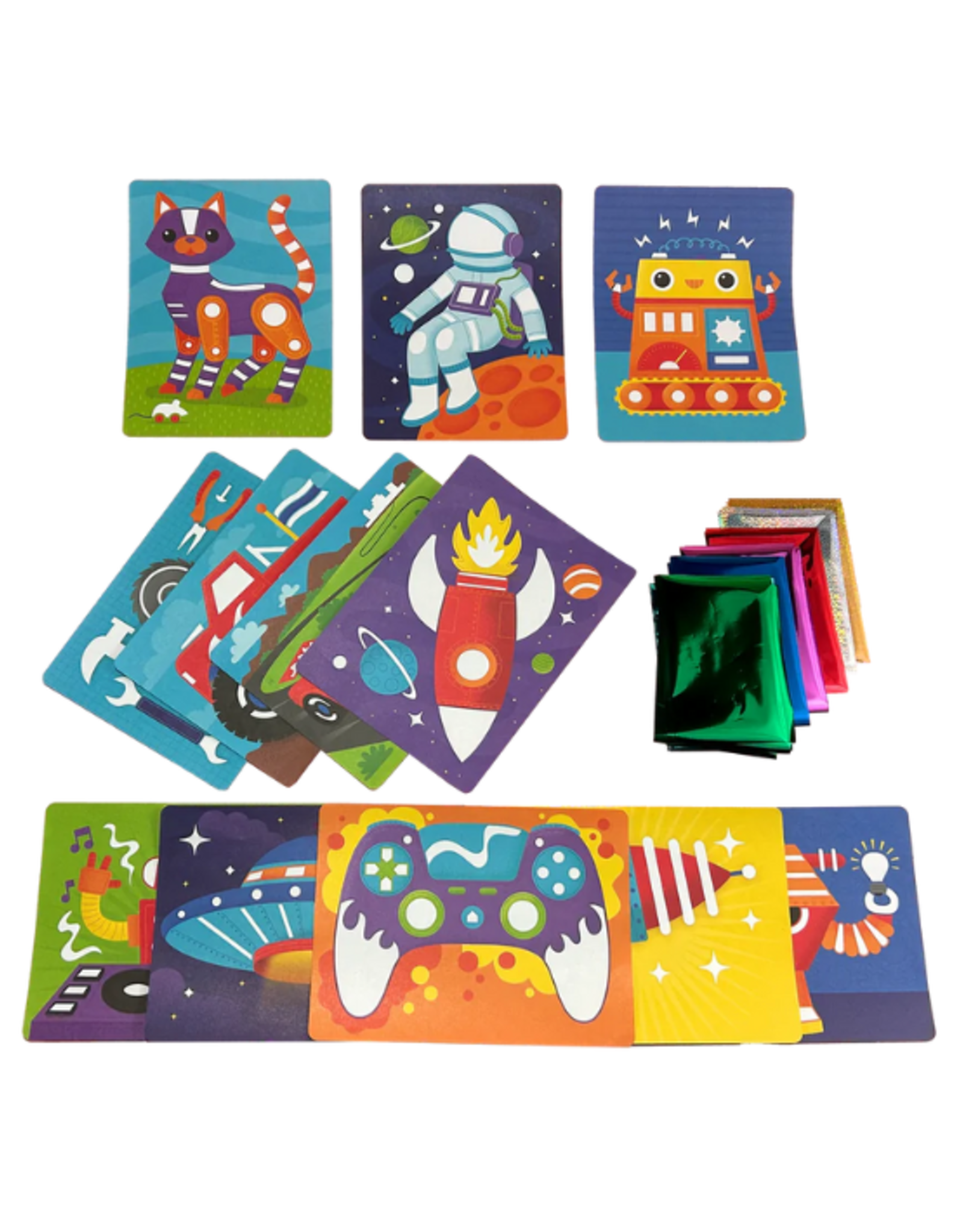 Ooly Ooly - Foil-Tastic Foil Art Kit Gadgets & Gizmos