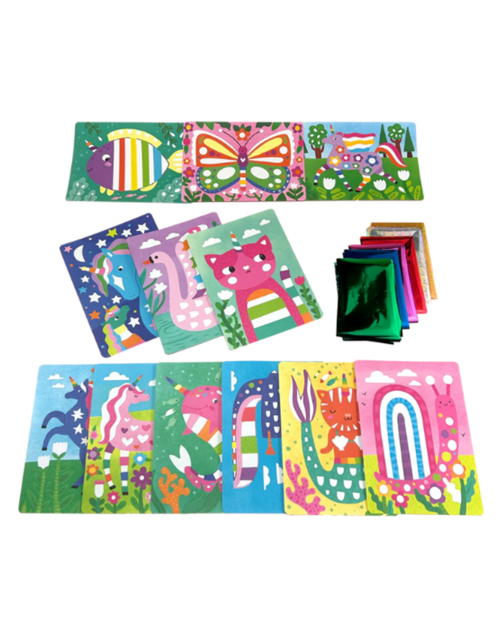 Ooly Ooly - Foil-Tastic Art Kit Whimsical World