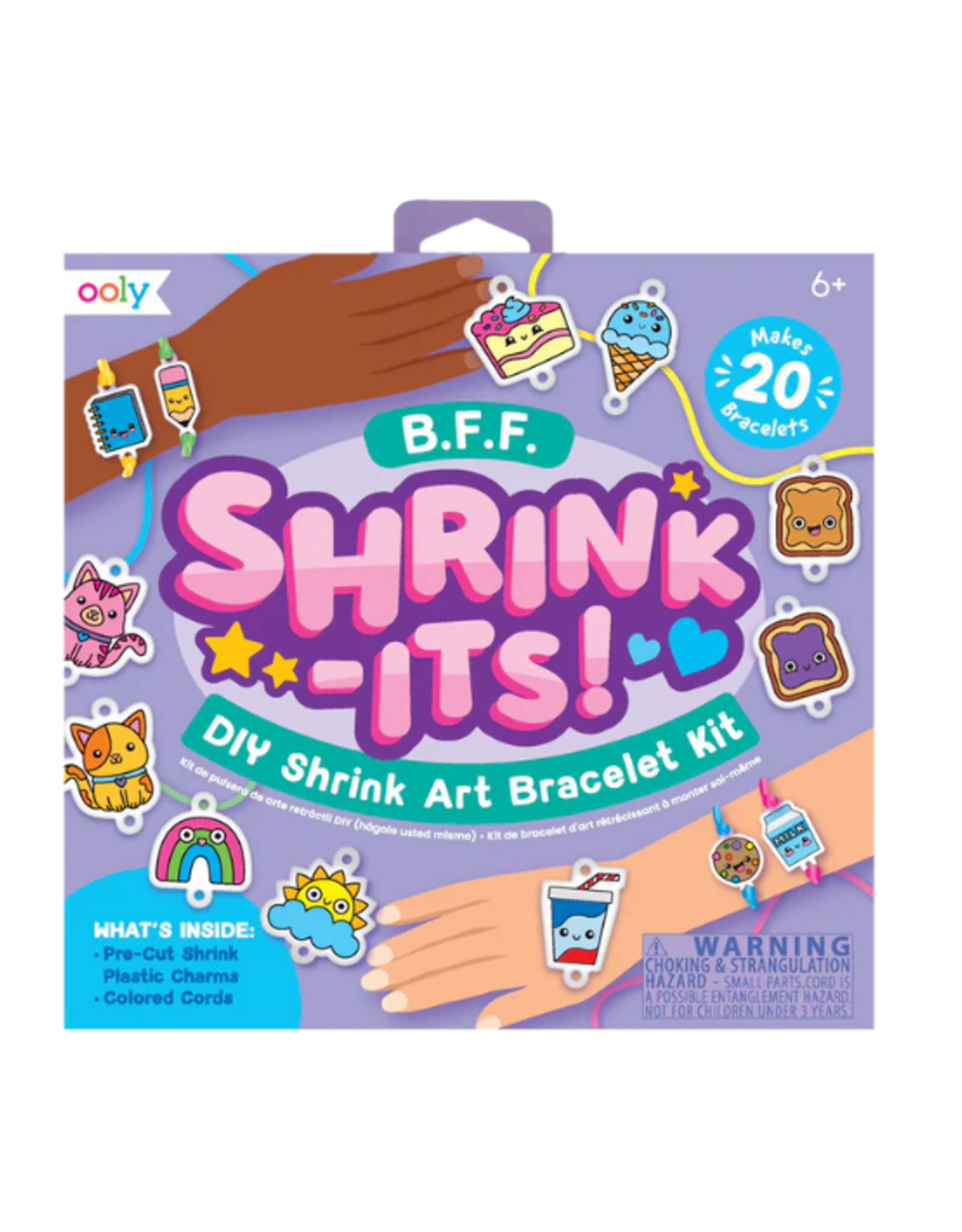 Ooly Ooly - Shrink-Its D.I.Y. Shrink Art Bracelets Kit B.F.F.