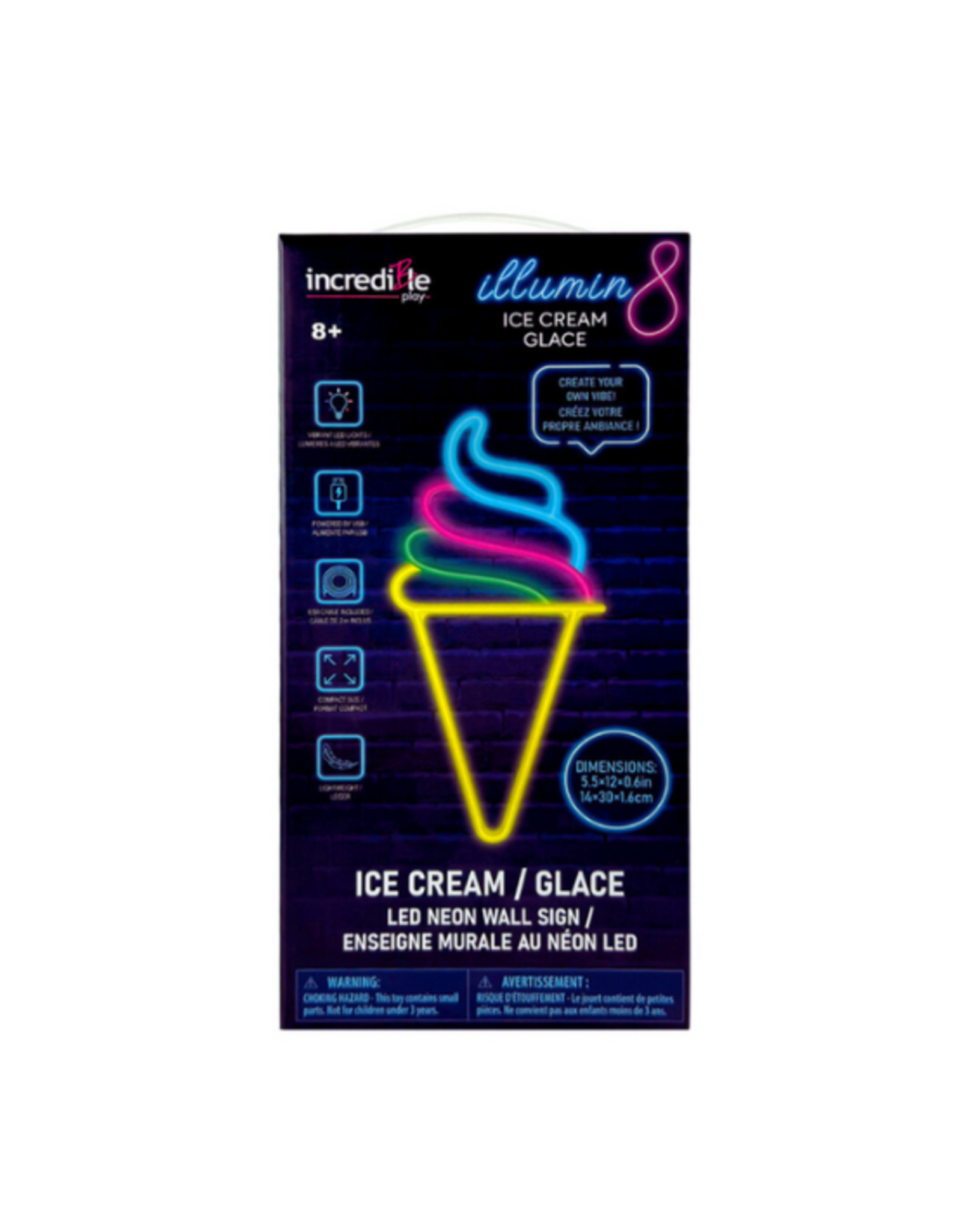 Incredible Novelties - Ice Cream Neon LED Sign