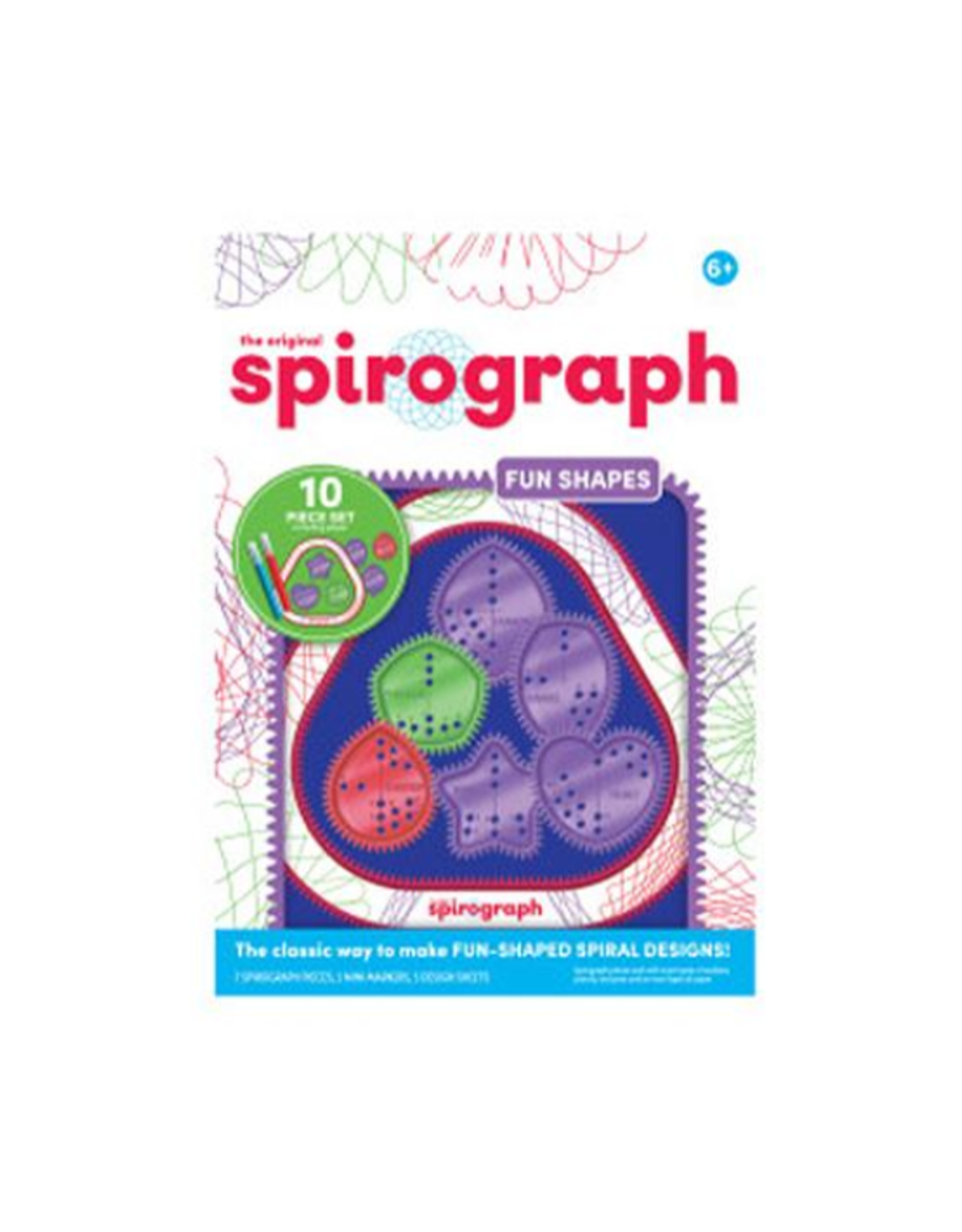 Play Monster Spirograph Value Envelopes - Fun Shapes