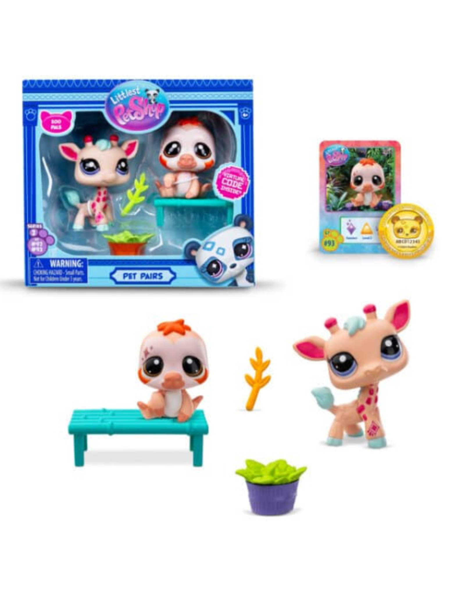 Littlest Pet Shop Littlest Pet Shop - Pet Pairs Wave 2 (92 &93)