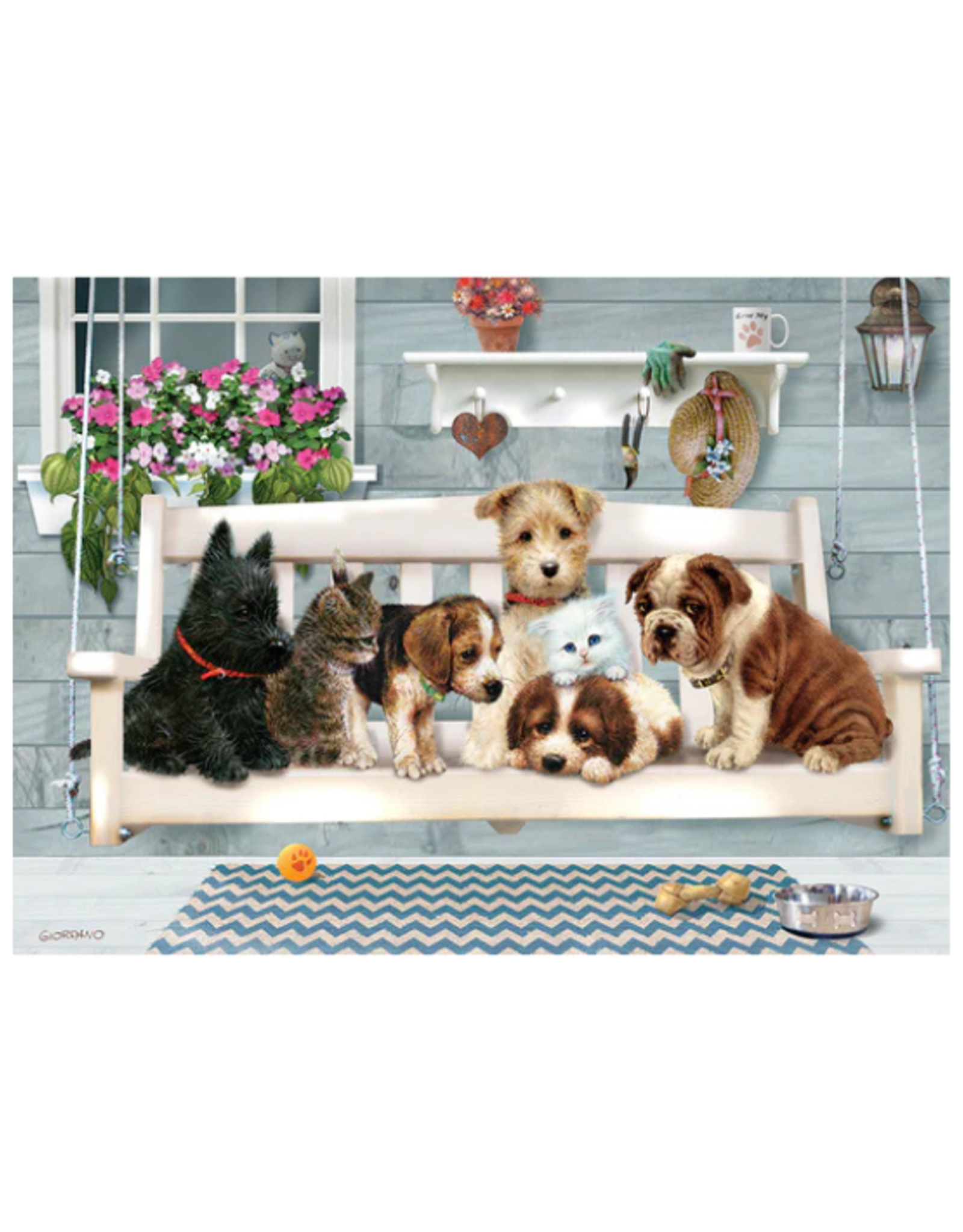 Cobble Hill Cobble Hill - 350pcs - Family Pieces - Porch Pals