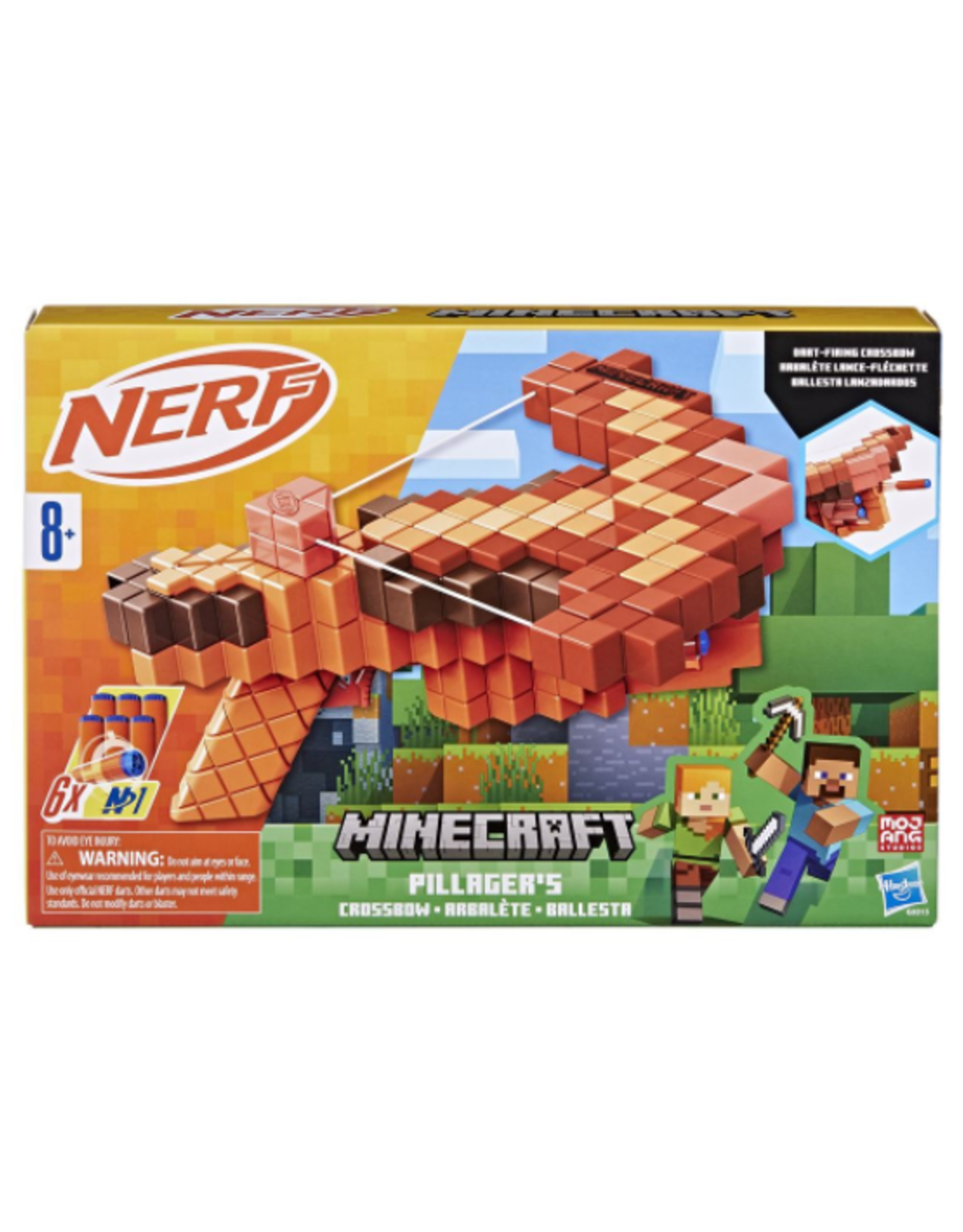 Hasbro Gaming Hasbro - Nerf Minecraft Pillagers Crossbow