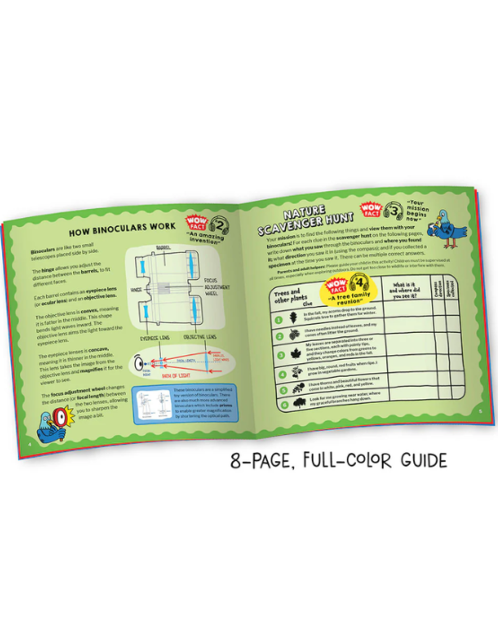 Wow in the World Wow in the World - Kids' Binoculars & Nature Explorer Kit