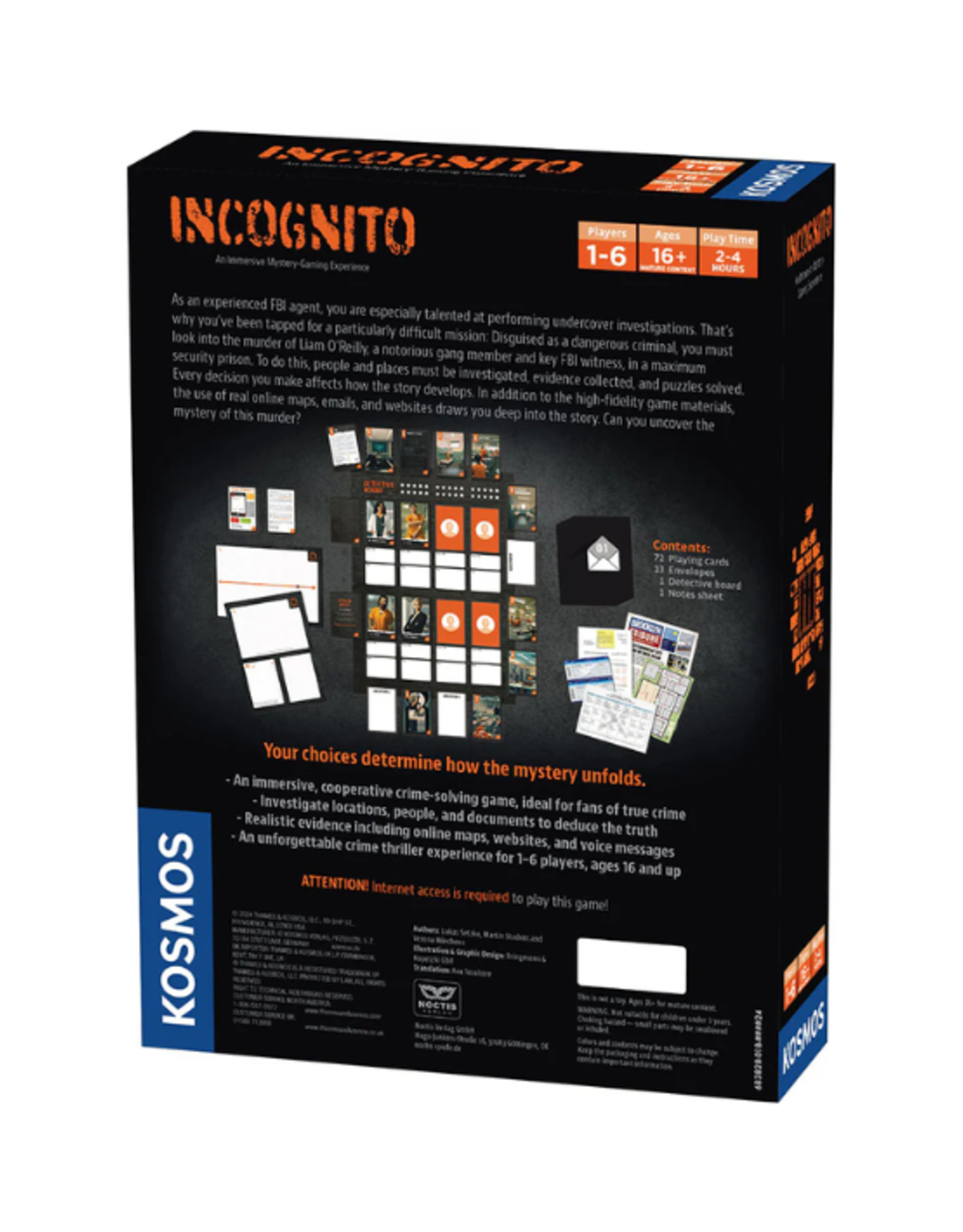 Thames & Kosmos Thames & Kosmos - Masters of Crime: Incognito