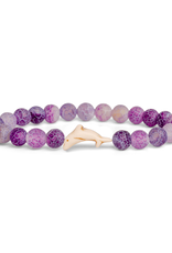 Fahlo Fahlo - The Odyssey Bracelet Dolphin (Coral Reef Violet)