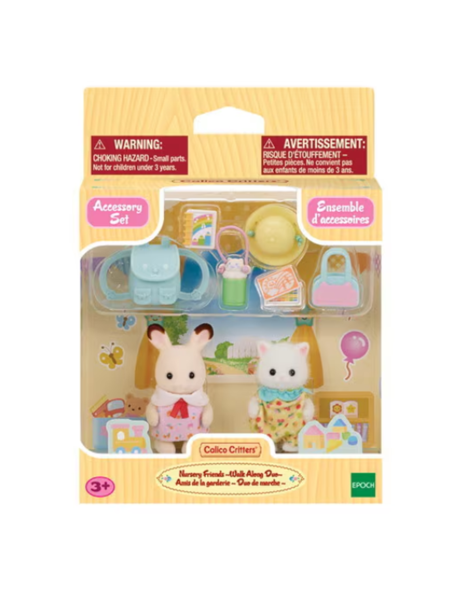 Calico Critters Calico Critters - Nursery Friends Walk Along Duo