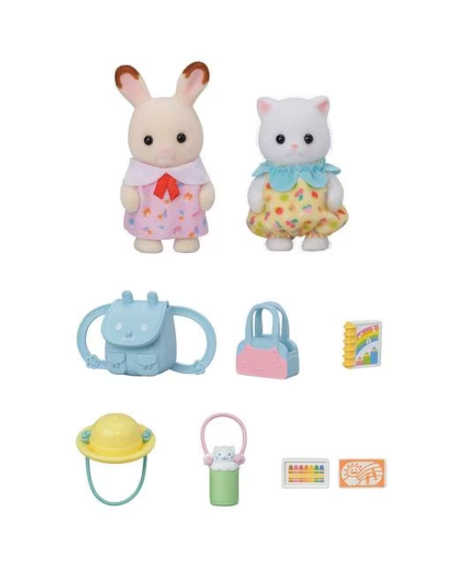 Calico Critters Calico Critters - Nursery Friends Walk Along Duo