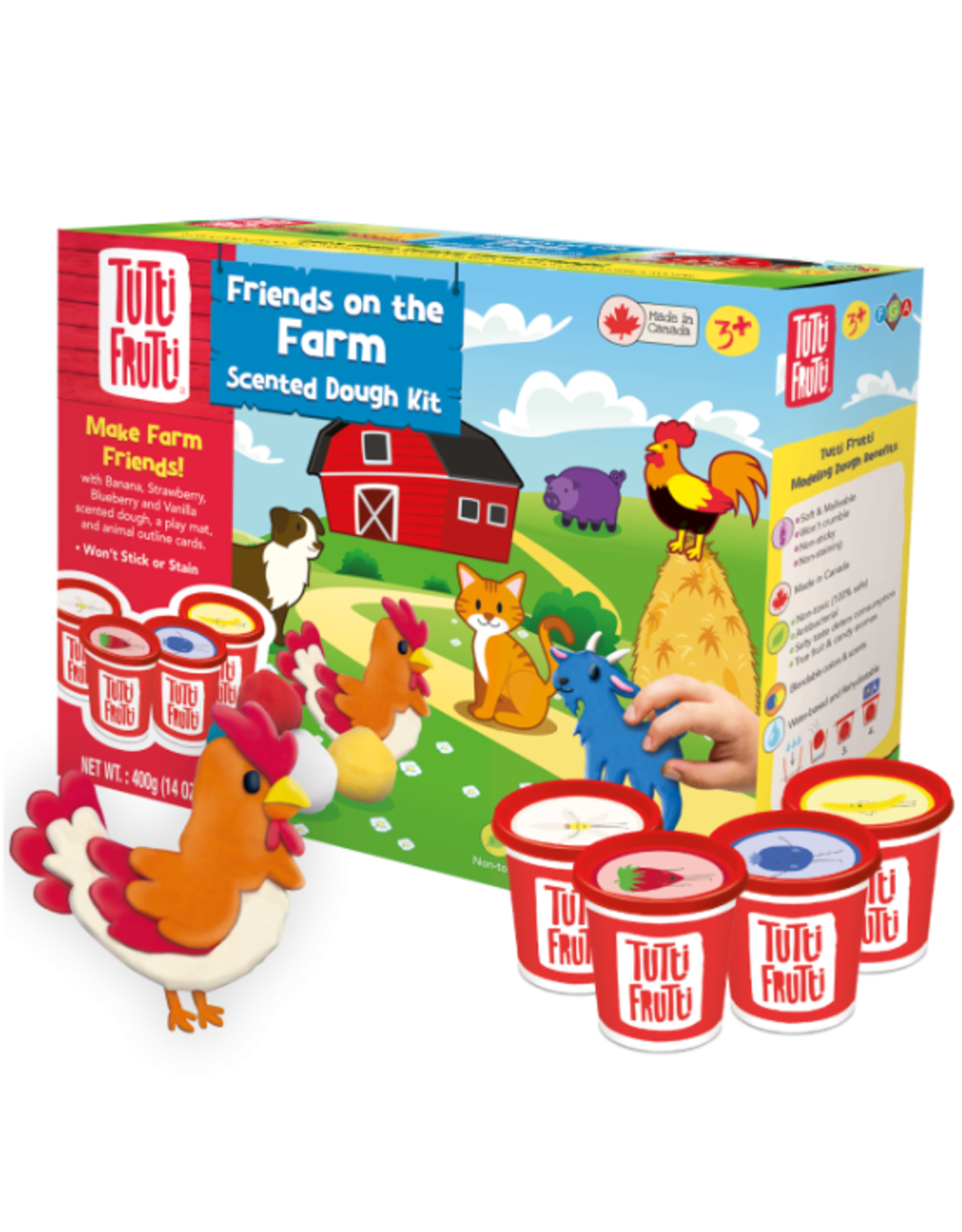 Tutti Frutti Tutti Frutti - Friends on the Farm Dough Kit