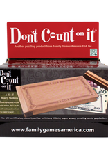 Family Games Family Games - Don't Count on it $6 Sign