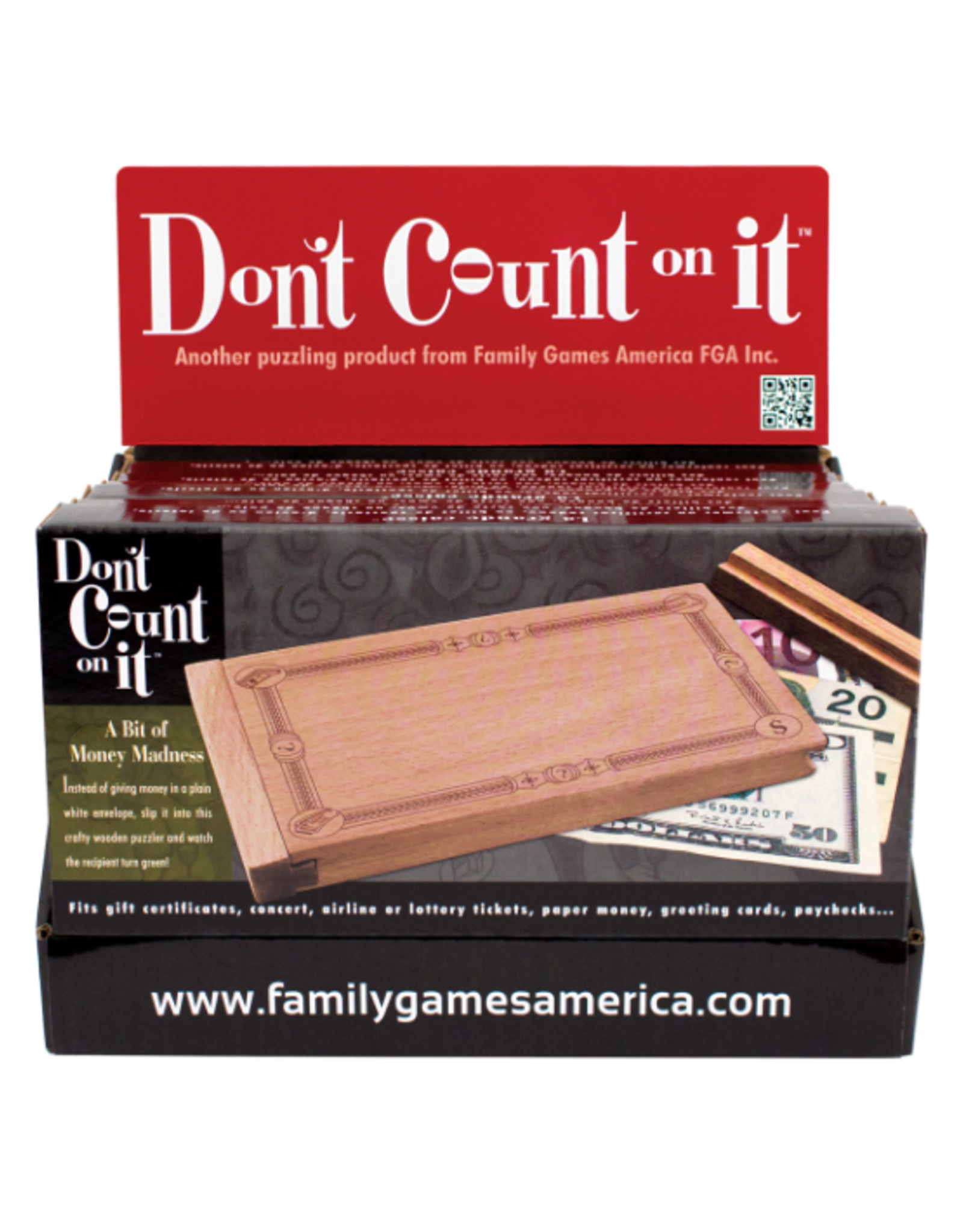 Family Games Family Games - Don't Count on it $6 Sign