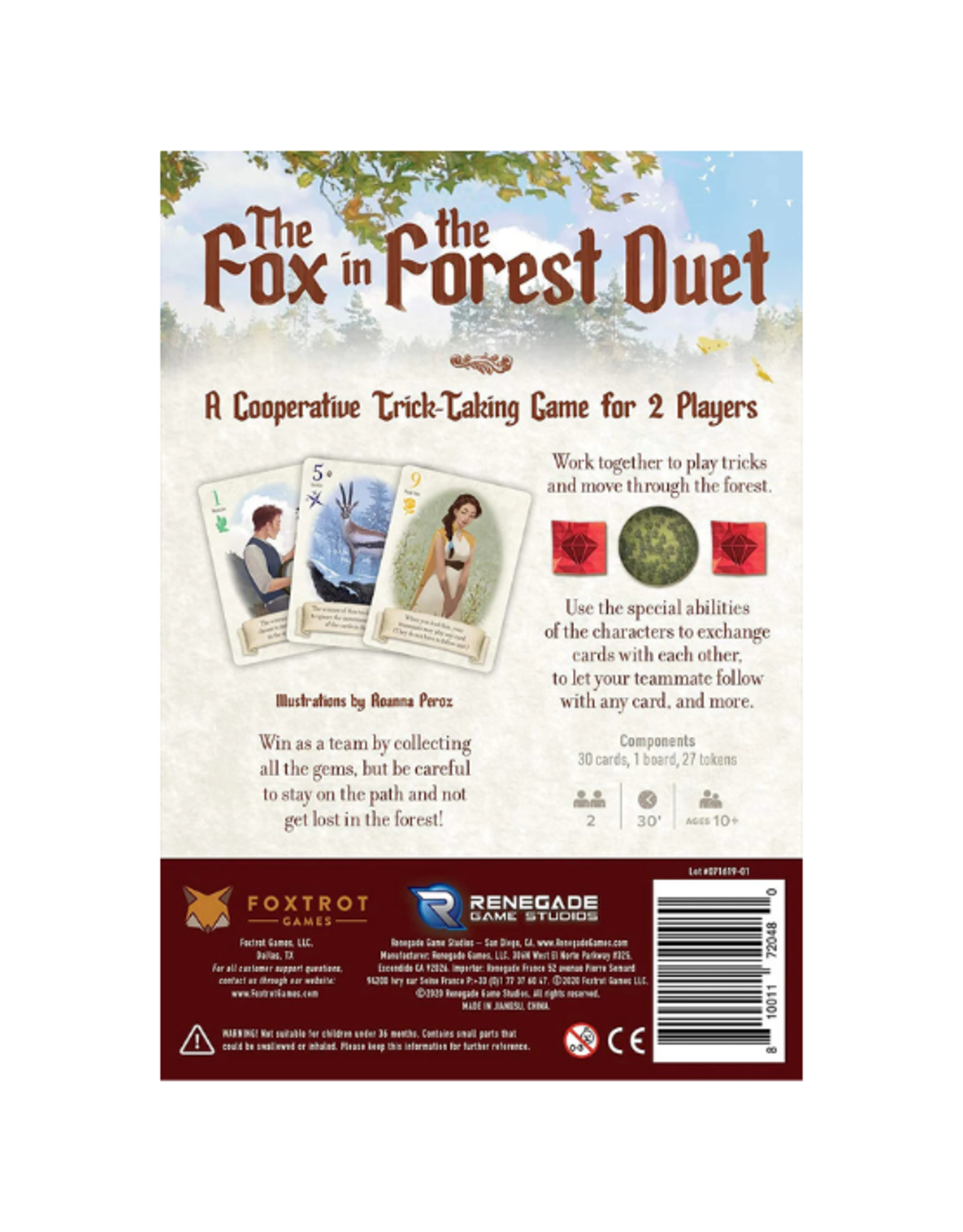Renegade Games - The Fox in the Forest Duet