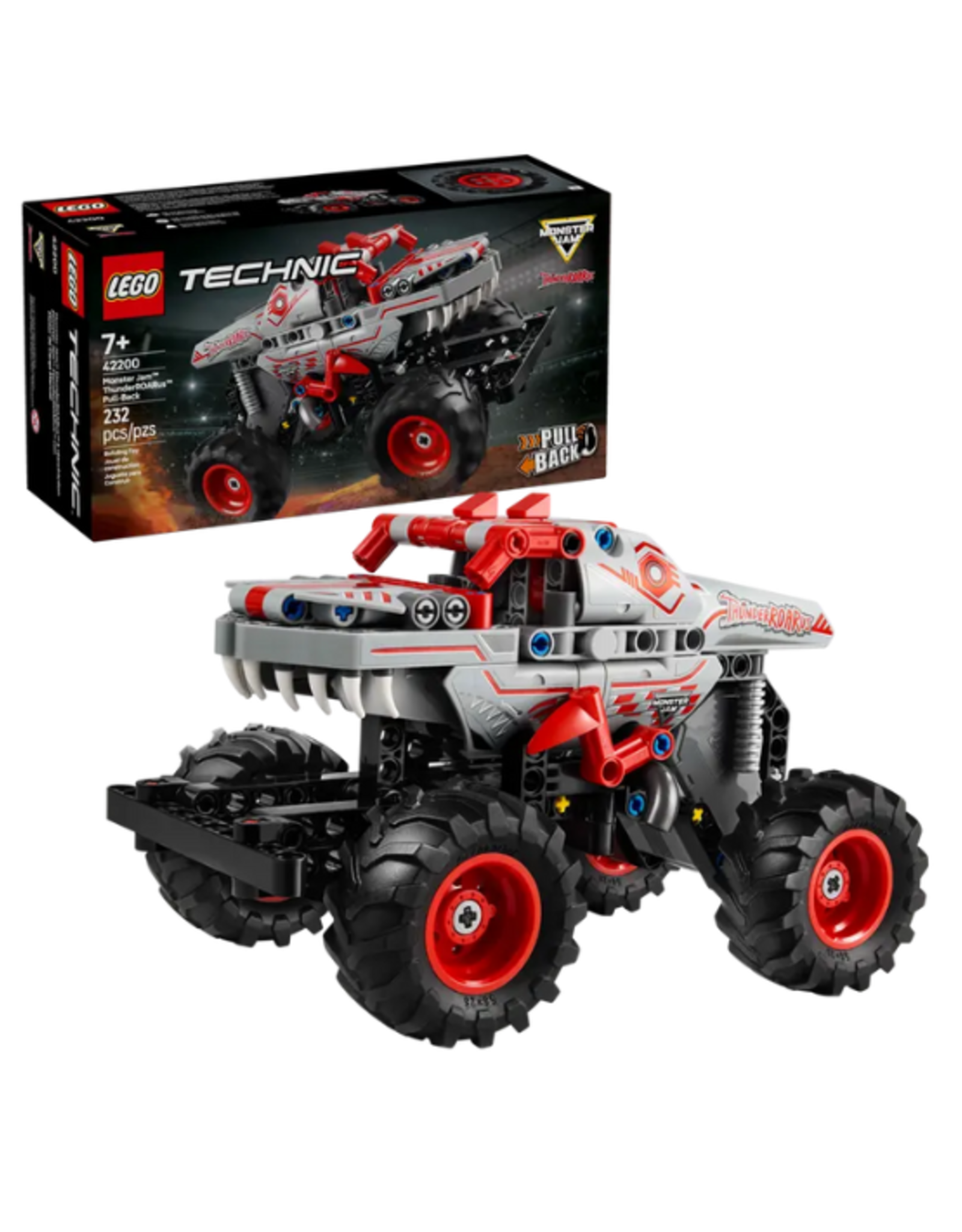 Lego Lego - Technic - 42200 - Monster Jam™ ThunderROARus™ Pull-Back