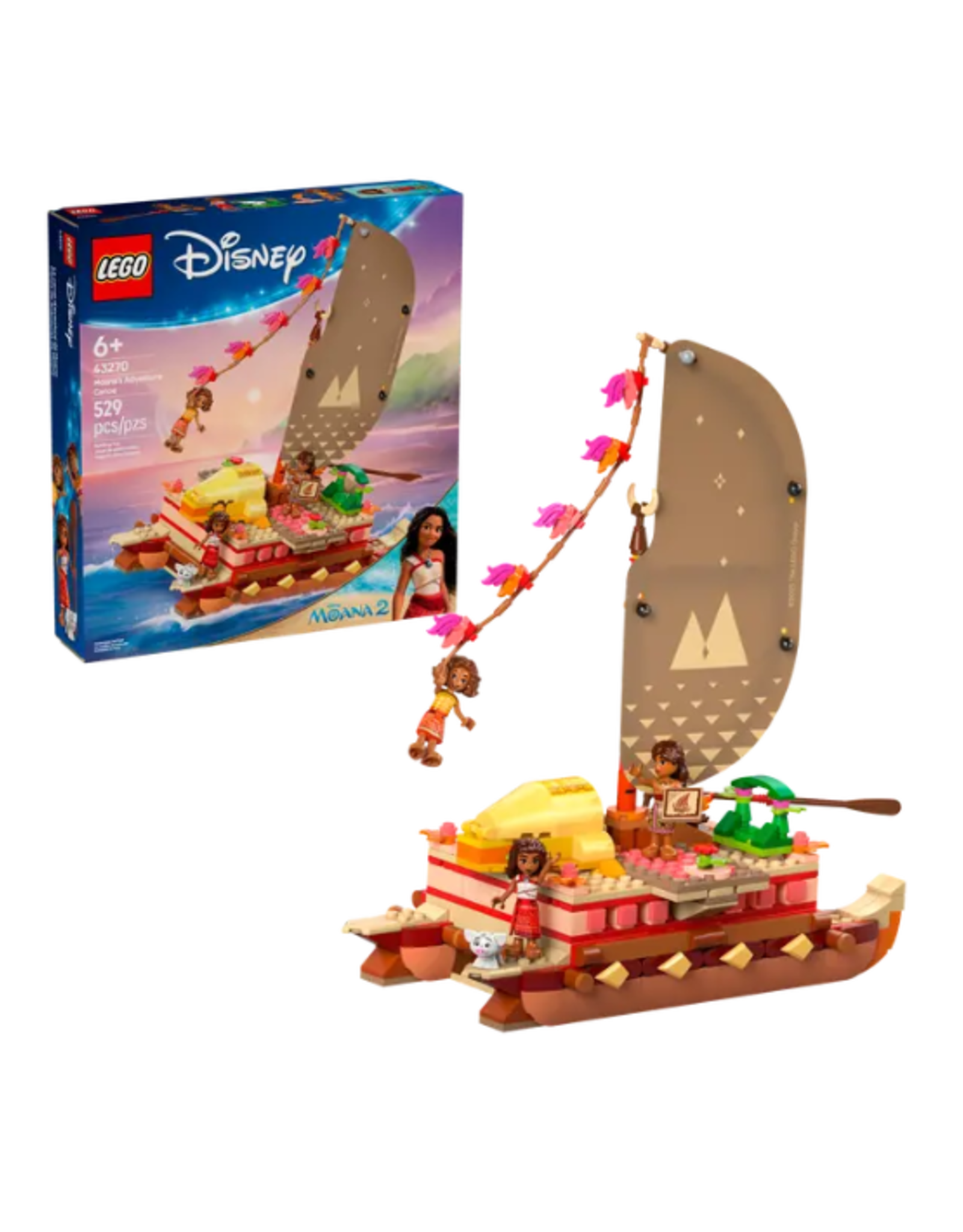 Lego Lego - Disney - 43270 - Moana's Adventure Canoe