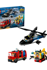 Lego Lego - City - 60462 - Helicopter, Fire Truck & Submarine Remix