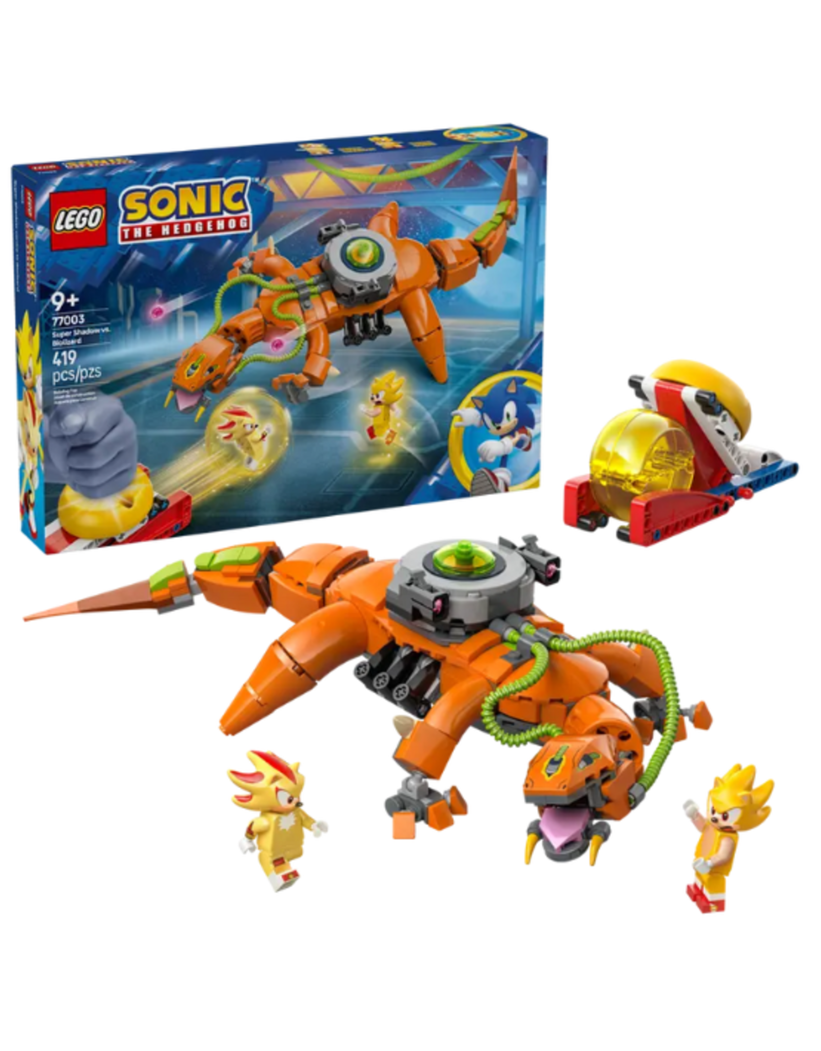 Lego Lego - Sonic the Hedgehog - 77003 - Super Shadow vs. Biolizard