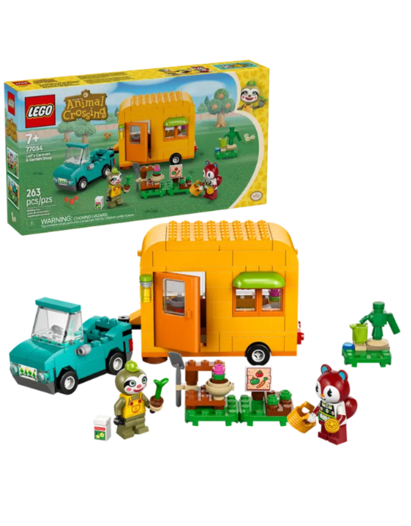 Lego Lego - Animal Crossing - 77054 - Leif's Caravan & Garden Shop