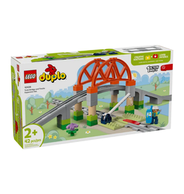 Lego Duplo 10426 Train Bridge and Tracks Expansion Set