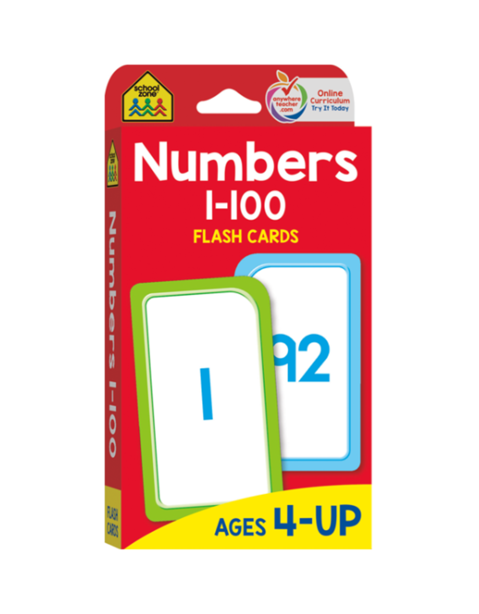 School Zone - Numbers 1-100 Flash Cards