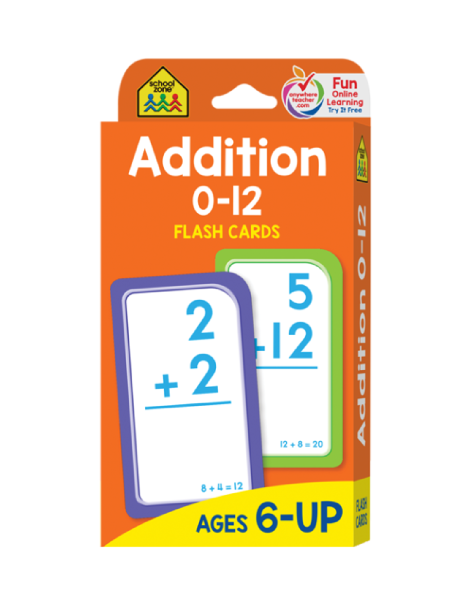 School Zone - Addition 0-12 Flash Cards