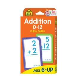 Addition 0-12 Flash Cards